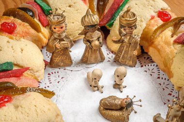 Epiphany kek, kings kek veya rosca de reyes
