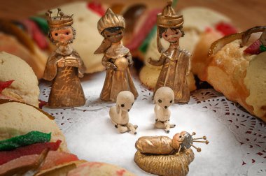 Epiphany kek, kings kek veya rosca de reyes