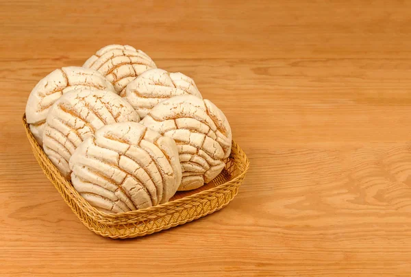 Mexicano Conchas pão doce — Fotografia de Stock