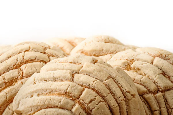 Mexicaanse Conchas zoet brood — Stockfoto