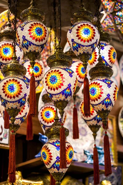Lanternas Oriental lâmpadas — Fotografia de Stock