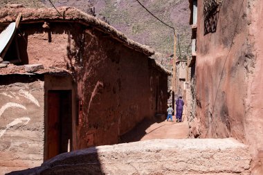 Fas 'taki Berber köylerinin yaşamı