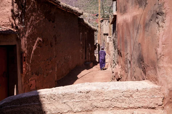 Ζωή Των Χωριών Berber Στο Μαρόκο — Φωτογραφία Αρχείου