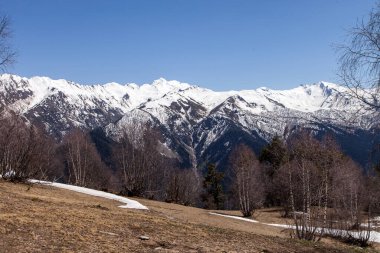 Gürcistan, Svaneti 'nin karlı dağları