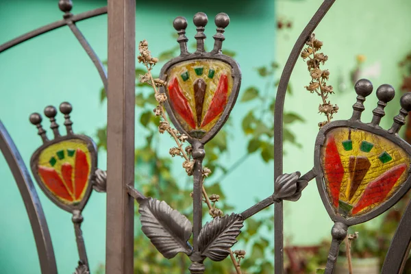 Çitin demirden tasarımları.