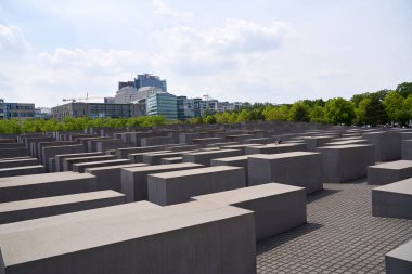 Berlin Almanya 'daki Yahudi Soykırımı kurbanlarının anısına.