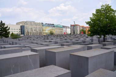 Berlin Almanya 'daki Yahudi Soykırımı kurbanlarının anısına.