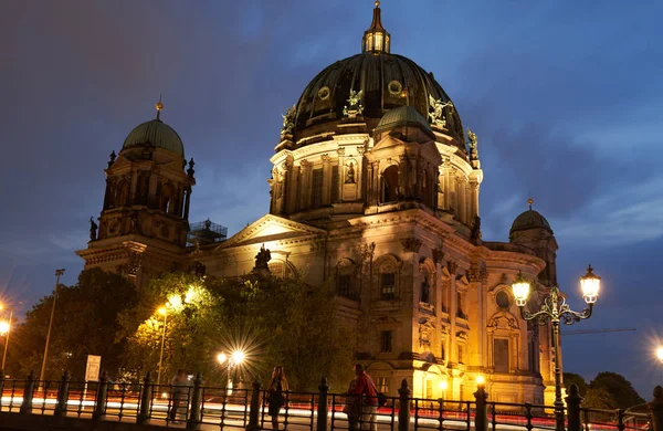 Vista aérea de la Catedral de Berlín en Berlín — Foto de Stock