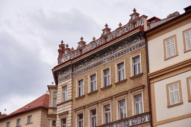 Prague cityscape historic cityscape and a castle 