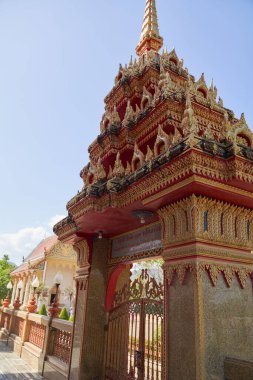Wat Chalong Buddhist temple complex island Phuket