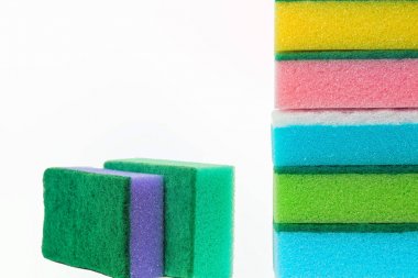 Temizlik ovma süngerler