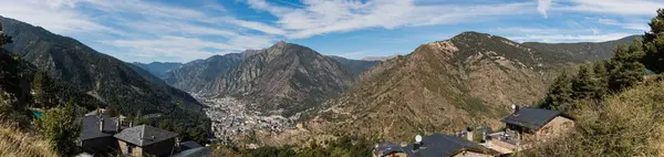 Andorra Panorama paesaggistico — Foto Stock