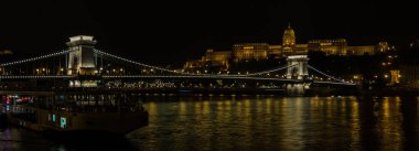 Budapeşte Panorama gece ben