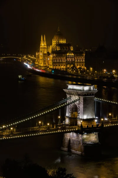 Budapest Danube tereptárgyak — Stock Fotó