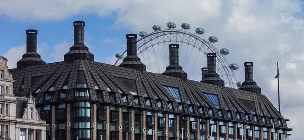 London Eye över byggnader — Stockfoto