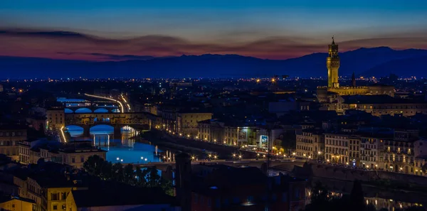 Florencia en la noche I — Foto de Stock