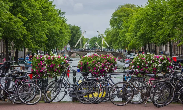 Amsterdam kanalları II — Stok fotoğraf