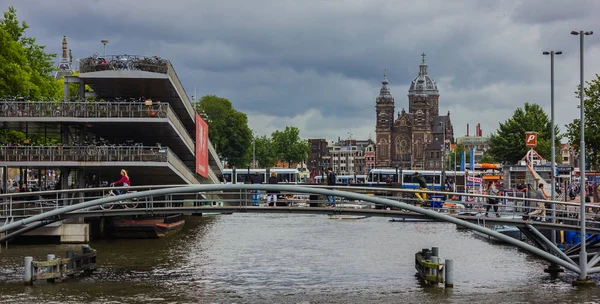 Amsterdam kanalları III — Stok fotoğraf