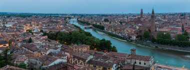 Verona Panorama Sunset clipart