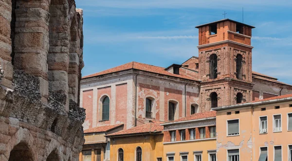 Arquitetura e Arena de Verona — Fotografia de Stock