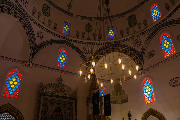 Una Foto Del Interior Magnífica Mezquita Koski Mehmed Pasha Mostar — Foto de Stock