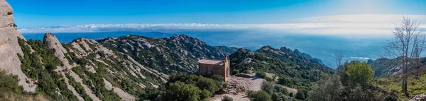 Montserrat Panorama XV — Zdjęcie stockowe