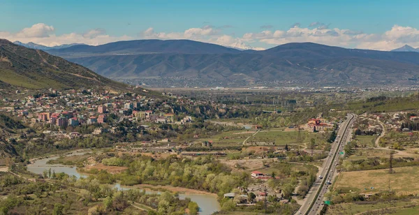 Mtsheta ben manzara — Stok fotoğraf