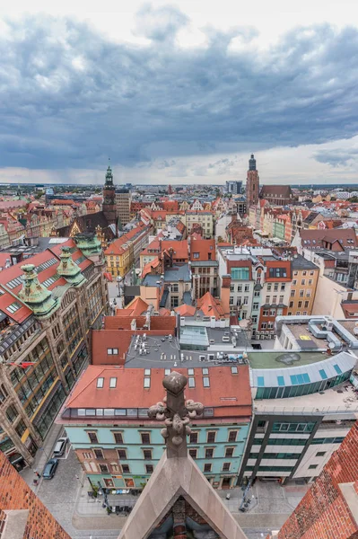 Wroclaw Panorama vertical — Foto de Stock