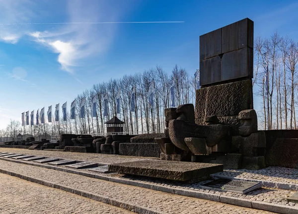 Birkenau Memorial — Stock Photo, Image