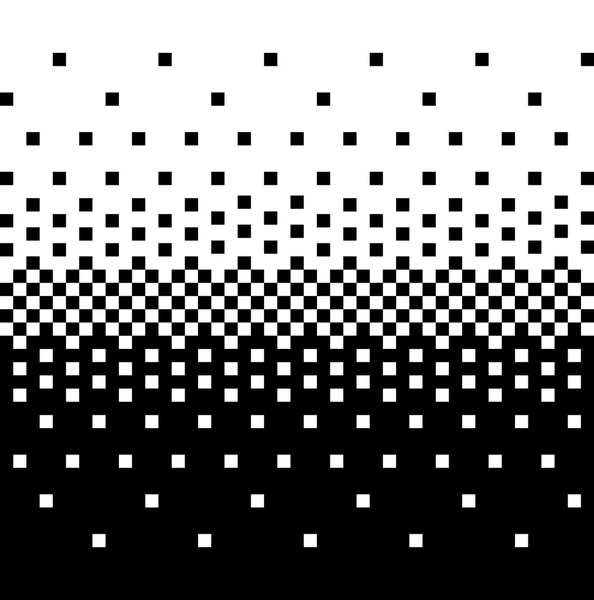 Pixel halftone gradient achtergrond — Stockvector