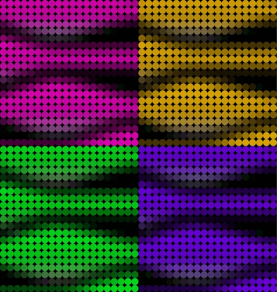 Абстрактний барвистий пунктирний хвилястий фон Ліцензійні Стокові Ілюстрації