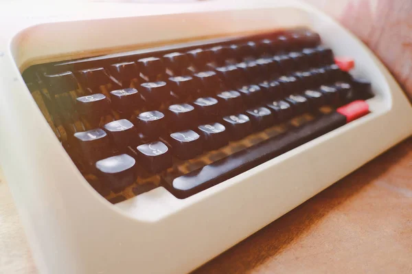 Close up of old vintage typewriter — Stock Photo, Image