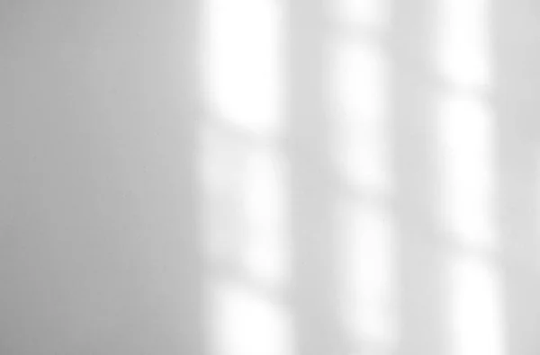 Ефект Природного Накладання Тіней Вікна Фоні Білої Текстури Накладання Презентацію — стокове фото