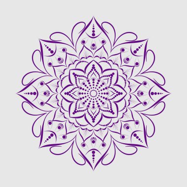 vektör mandala tasarımı