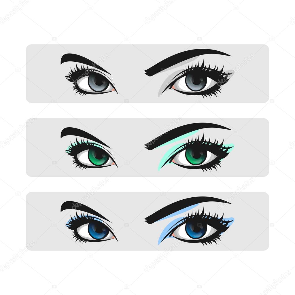 Eyelash extension logo.