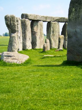 İngiltere 'deki antik Stonehenge kalıntıları