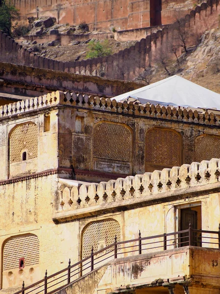 Fortaleza ámbar en Jaipur India — Foto de Stock