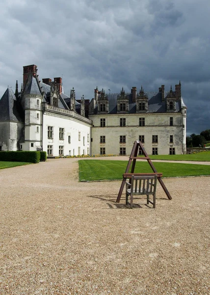 Zámek Amboise ve Francii údolí Loiry — Stock fotografie