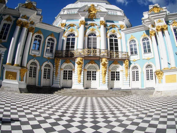 Palacio de Catalina en Pushkin Rusia — Foto de Stock