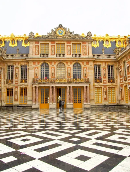 Eingang zum Schloss Versailles Frankreich — Stockfoto