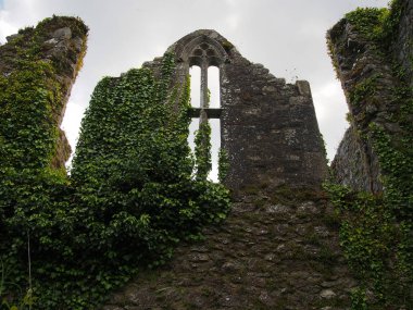 Bridgetown tarikat Cork C olarak Castletownroce, kalıntıları penceresinde