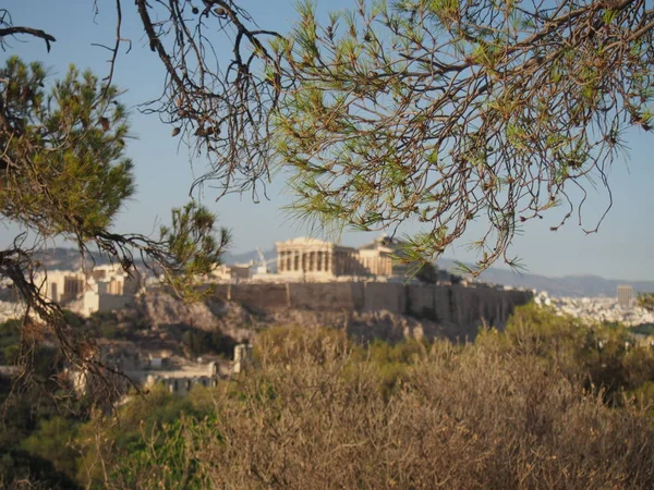 希腊雅典古城的景色 — 图库照片