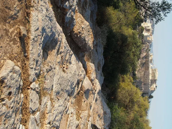 Vue Ancienne Acropole Athènes Grèce Photos De Stock Libres De Droits