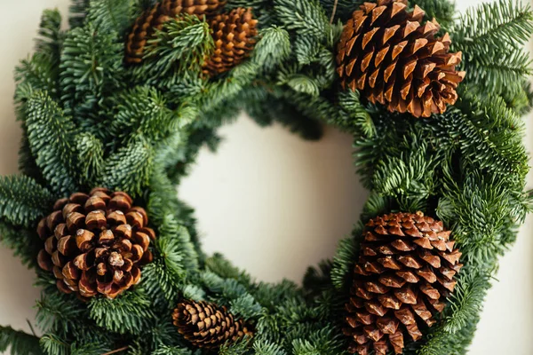 クリスマスのためのマツ円錐形 — ストック写真