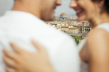 genç bir çift, Floransa 