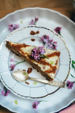 lezzetli pasta dilimi 