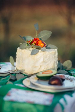 İncir ile lezzetli düğün pastası