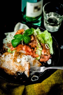 Sebzeli et ızgara tava