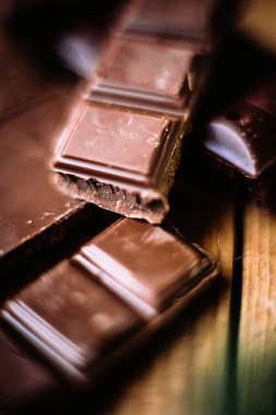 çikolata bar yakın çekim 