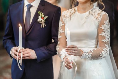 damat ve gelin Kilisesi töreni